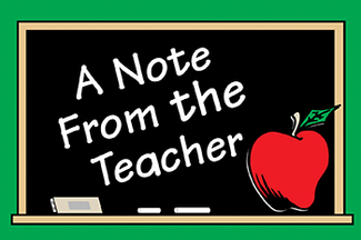 Picture of A note from the teacher 30pk  postcards 4x6