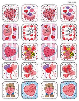Picture of Stickers valentines day
