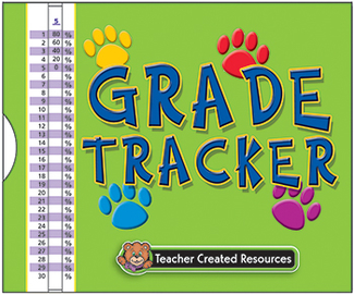 Picture of Paw print grade tracker