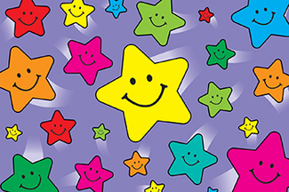 Picture of Happy stars postcards 30pk