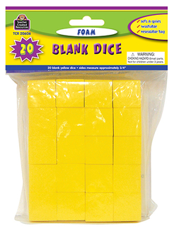 Picture of Foam blank dice