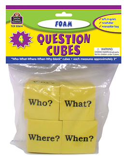 Picture of Foam question cubes
