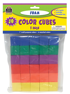 Picture of Foam color cubes