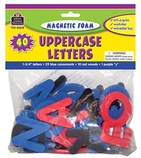 Picture of Magnetic foam uppercase letters