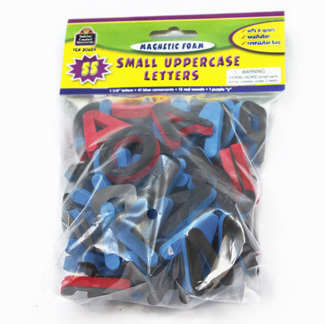 Picture of Magnetic foam small uppercase  letters