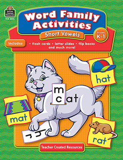 Picture of Word family activities short vowels  gr k-1