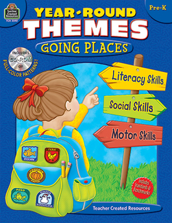 Picture of Year round themes going places  gr pk resource book with cd