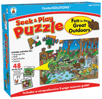 Picture of Seek & play puzzle fun in the great  outdoors