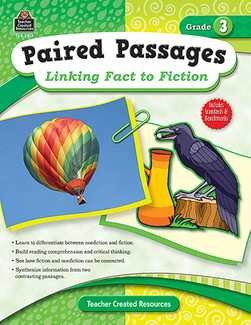 Picture of Paired passages linking fact to  fiction gr 3