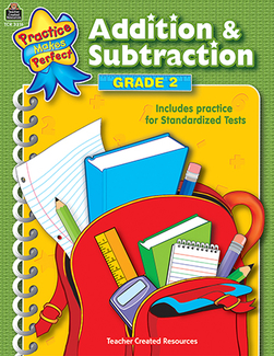 Picture of Addition & subtraction gr 2  practice makes perfect