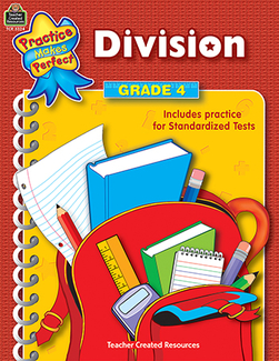 Picture of Division gr 4 practice makes  perfect