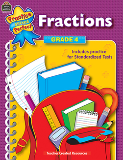 Picture of Fractions gr 4 practice makes  perfect