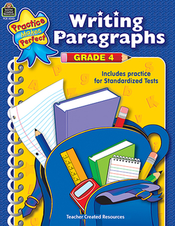 Picture of Writing paragraphs gr 4 practice  makes perfect