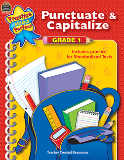 Picture of Punctuate & capitalize gr 1  practice makes perfect
