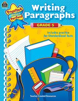 Picture of Writing paragraphs gr 5 practice  makes perfect