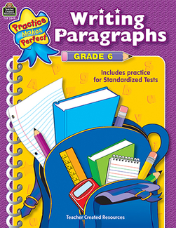 Picture of Writing paragraphs gr 6 practice  makes perfect