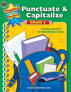 Picture of Punctuate and capitalize gr 5  practice makes perfect