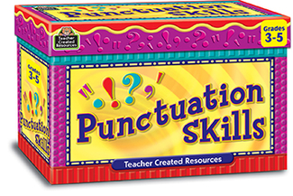 Picture of Punctuation skill cards gr 3-5