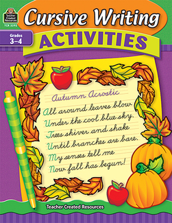 Picture of Cursive writing activities