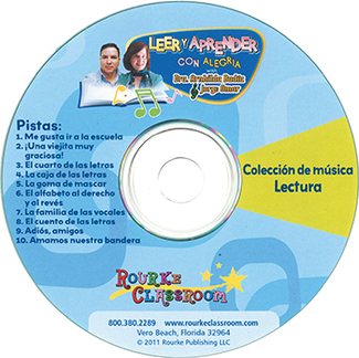 Picture of Spanish literacy cd 10 songs happy  reading happy learning sing along