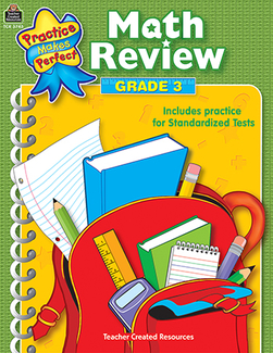 Picture of Math review gr 3 practice makes  perfect