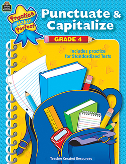 Picture of Punctuate & capitalize gr 4  practice makes perfect