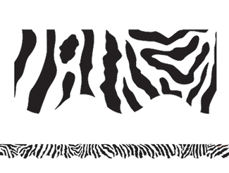 Picture of Zebra border trim