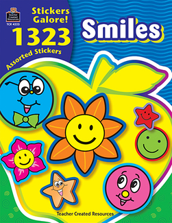 Picture of Smiles sticker book 1323pk