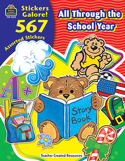 Picture of All through the school year sticker  book