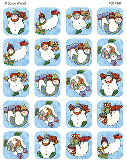 Picture of Sw snowman stickers