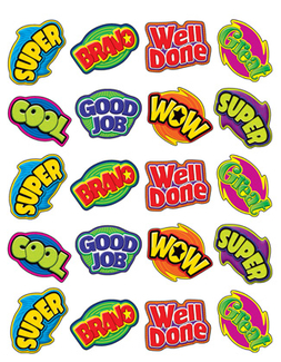 Picture of Positive words stickers