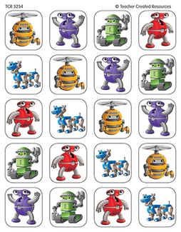 Picture of Robots stickers