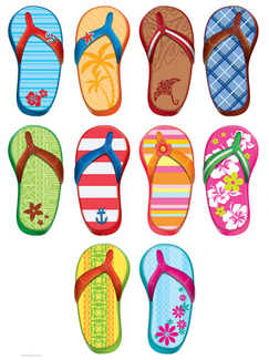 Picture of Flip flops accents