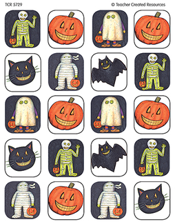 Picture of Sw halloween stickers 120 stks