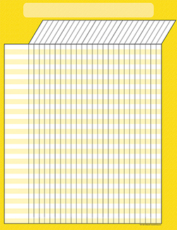 Picture of Yellow incentive chart