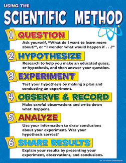 Picture of Scientific method chart