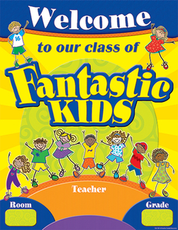 Picture of Welcome fantastic kids chart