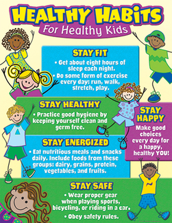 Picture of Healthy habits for healthy kids  chart