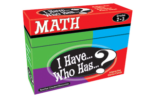 Picture of I have who has math games gr 2-3