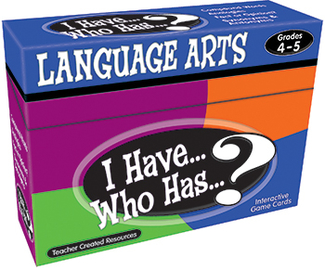 Picture of I have who has language arts gr 4-5