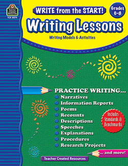 Picture of Write from the start gr6-8 writing  lesson