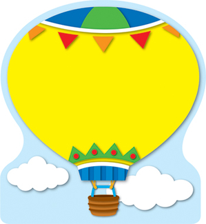 Picture of Hot air balloon notepad