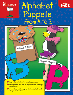 Picture of Alphabet puppets from a to z prek-k