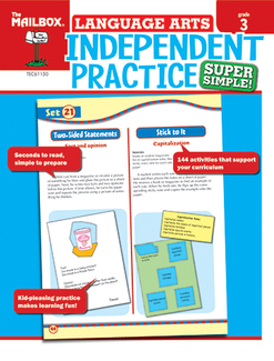 Picture of Super simple independent practice  language arts gr 3