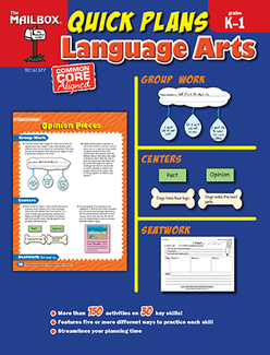 Picture of Quick plans language arts gr k-1