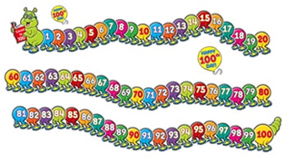 Picture of 100th day doodle bugs board