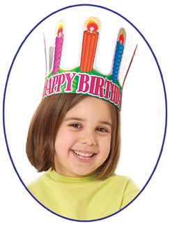 Picture of Happy birthday crowns