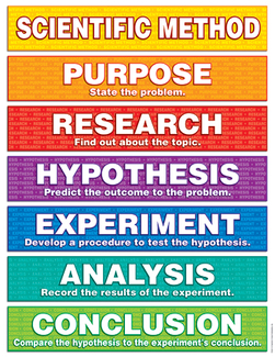 Picture of Scientific method friendly chart  notes
