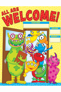Picture of Monsters welcome chart gr pk-5