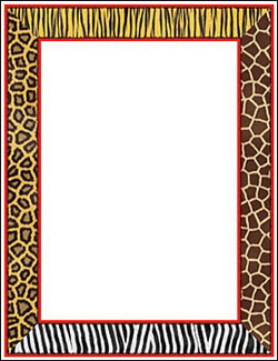 Picture of Safari design paper